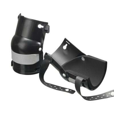 Gelenkschoner schwarz grau