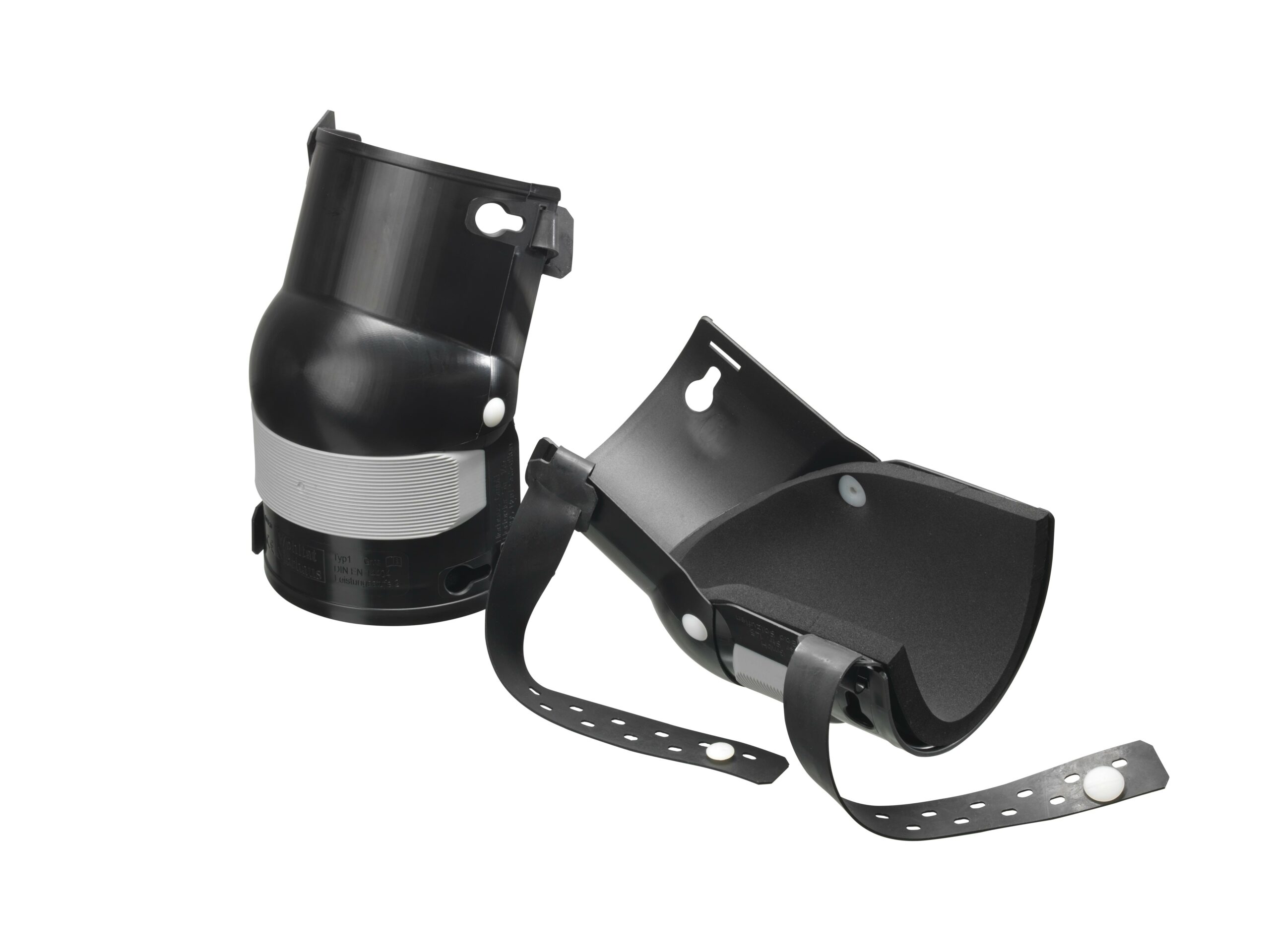 Gelenkschoner schwarz grau