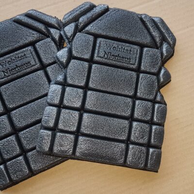 Kniekissen Wabenpolster grau